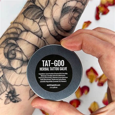 Tat Goo Herbal Tattoo Salve 2 Oz Tat Goo Herbal Tattoo Salve 2 Oz