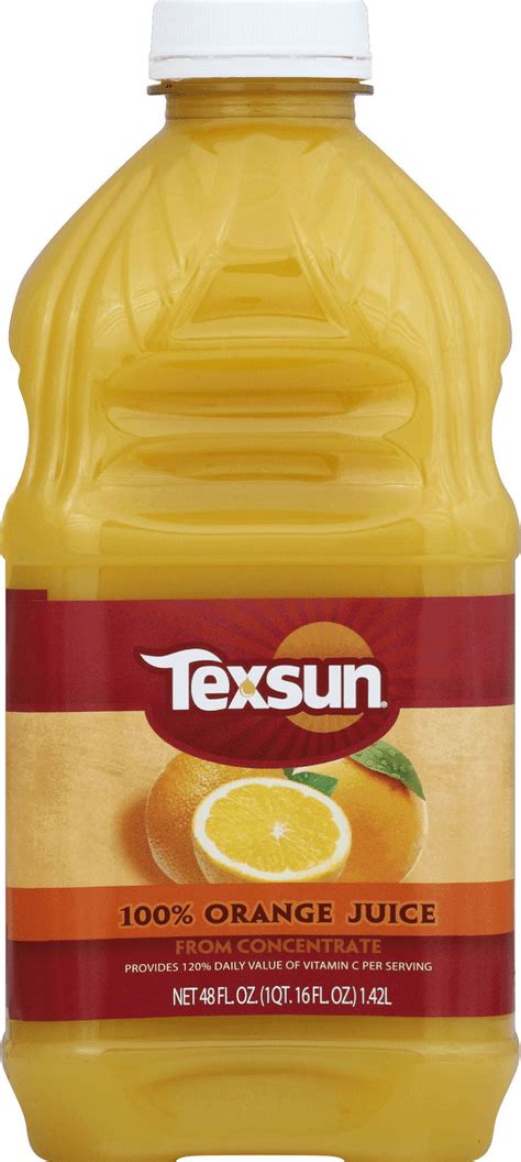 Texsun Orange Juice 48 Oz Walmart Com Texsun Orange Juice 48 Oz Walmart Com