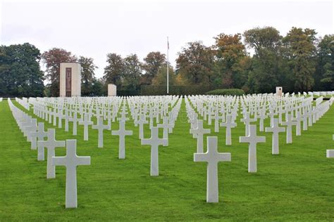 The Luxembourg American Cemetery And Memorial Editorial Image Image