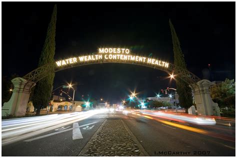 The Modesto Arch Modesto California Buyoya The Modesto Arch Modesto California Buyoya