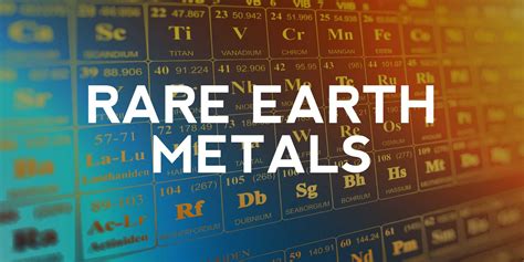 The Most Important Metals In Electronics Rare Earth Metals The Most Important Metals In Electronics Rare Earth Metals
