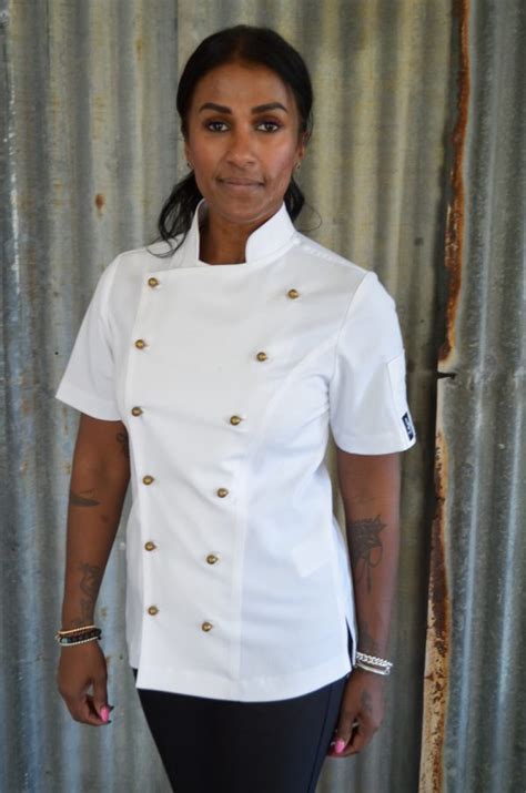The Plain Jayne White Short Sleeve Women S Chef Jacket Ready2rock Hospitality Uniforms