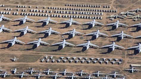 The World S Biggest Boneyard Houses Almost 4 000 Aircraft