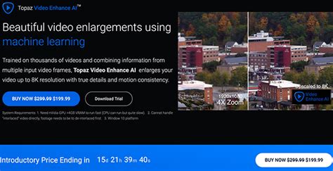 Topaz Announced The New Video Enhance Ai Which Scales Up Your Videos Up To 8K Sonyalpharumors