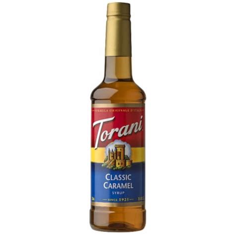 Torani Classic Caramel Syrup 750 Ml 1 Unit Fred Meyer Torani Classic Caramel Syrup 750 Ml 1 Unit Fred Meyer