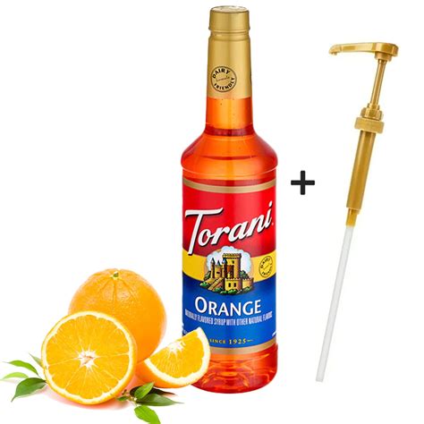 Torani Orange Syrup 750 Ml Torani Orange Syrup 750 Ml