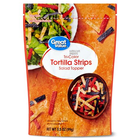 Tri Colored Tortilla Strips