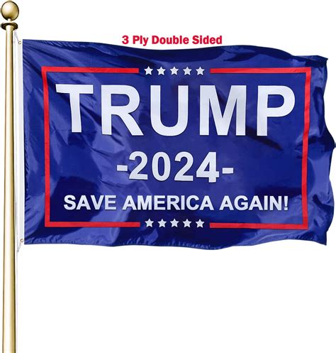 Trump 2024 I Ll Be Back 3X5 Flag