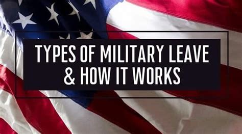 Types Of Military Leave How It Works Military Onesource Types Of Military Leave How It Works Military Onesource