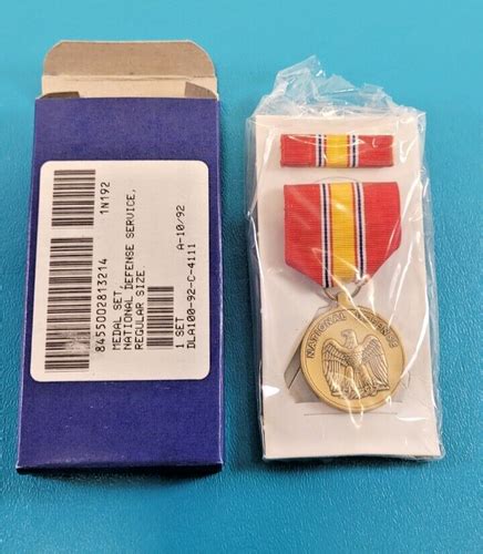 U S Military National Defense Service Medal Ribbon Pin Ebay U S Military National Defense Service Medal Ribbon Pin Ebay