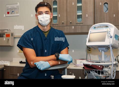 U S Navy Hospital Corpsman 3Rd Class Carter Adams A Dental Technician