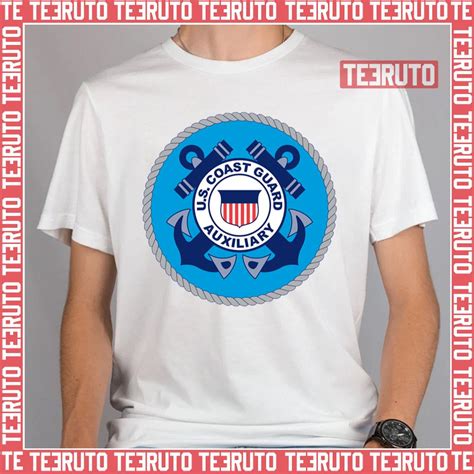 United States Coast Guard Uscg Auxiliary Maritime Military Unisex T Shirt Tee Size S 5Xl Contact Info