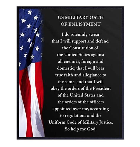 Us Military Oath Enlistment