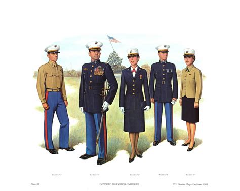 Usmc Officers Amp 39 Blue Dress Uniforms 1983 Marine Corps Uniforms Usmc Officers Amp 39 Blue Dress Uniforms 1983 Marine Corps Uniforms