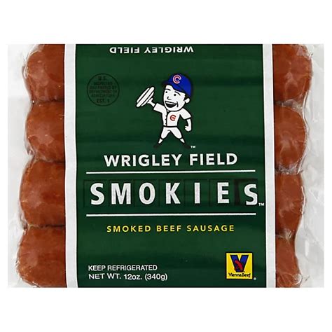 Vienna Smokies Wrigley Field Beef 12 Oz Vienna Smokies Wrigley Field Beef 12 Oz