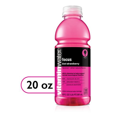 Vitaminwater Vitaminwater Focus Focus Kiwi Strawberry Nutrient Enhanced Vitaminwater Vitaminwater Focus Focus Kiwi Strawberry Nutrient Enhanced