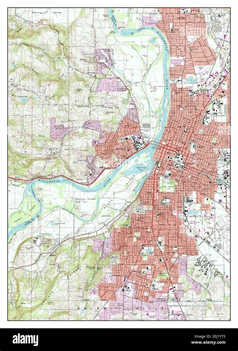 West Salem Map Hi Res Stock Photography And Images Alamy