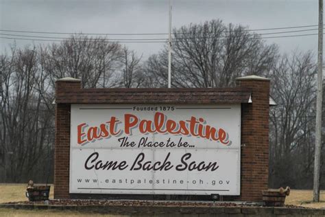 Why That Ohio Town Is Named East Palestine Why That Ohio Town Is Named East Palestine