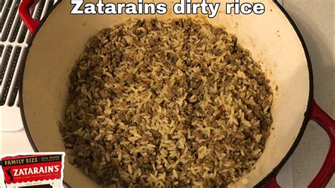 Zatarains Dirty Rice Youtube Zatarains Dirty Rice Youtube