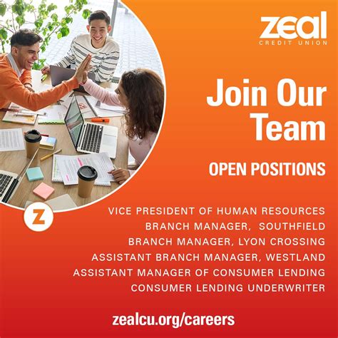 Zeal Credit Union On Linkedin Take Your Career To The Next Level At Zeal Credit Union On Linkedin Take Your Career To The Next Level At