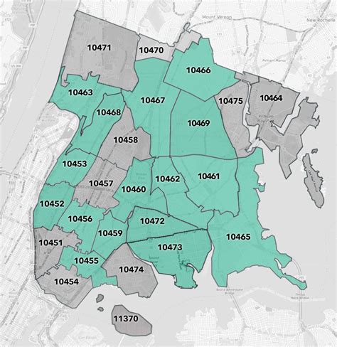 Zip Code Bronx Nueva York