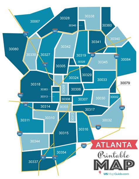 Zip Code For Atlanta Usa