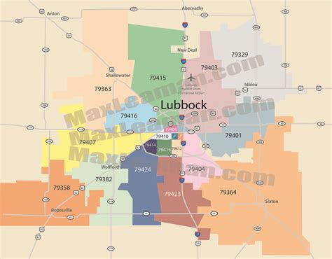 Zip Code In Lubbock Tx