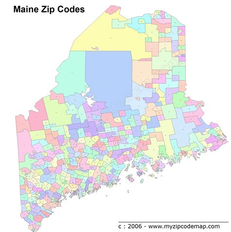 Zip Code In Maine Portland