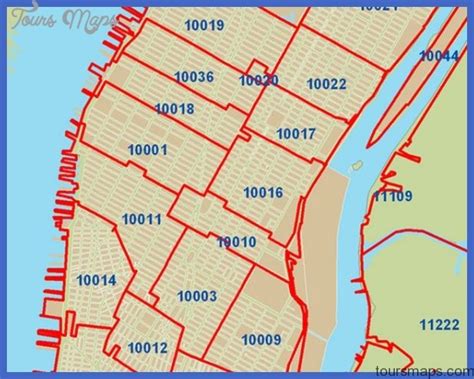 Zip Code Map Of New York City Zip Code Map Of New York City